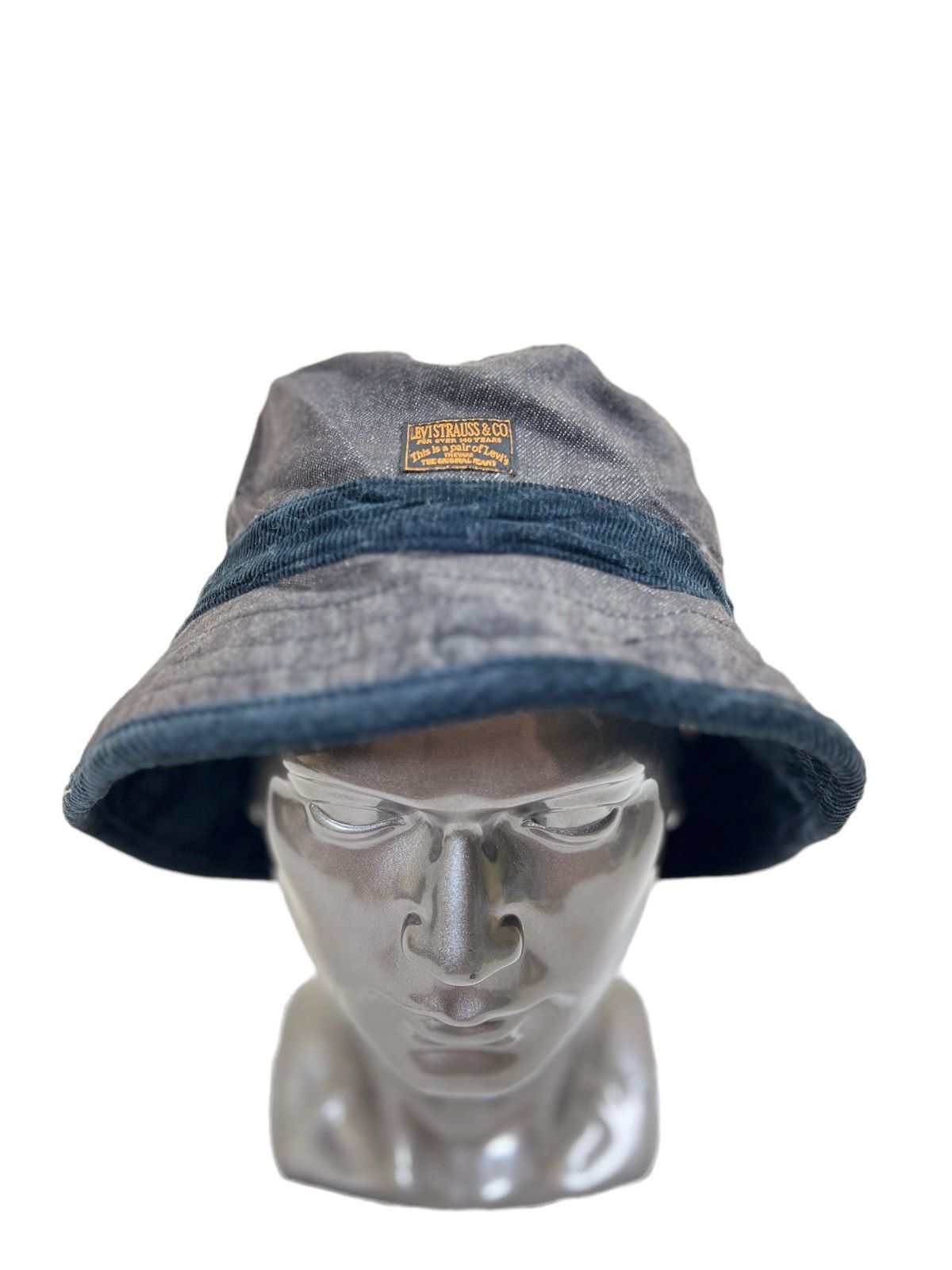 Levi's Levis Red Tab Denim Bucket Hat Size ONE SIZE - 1 Thumbnail
