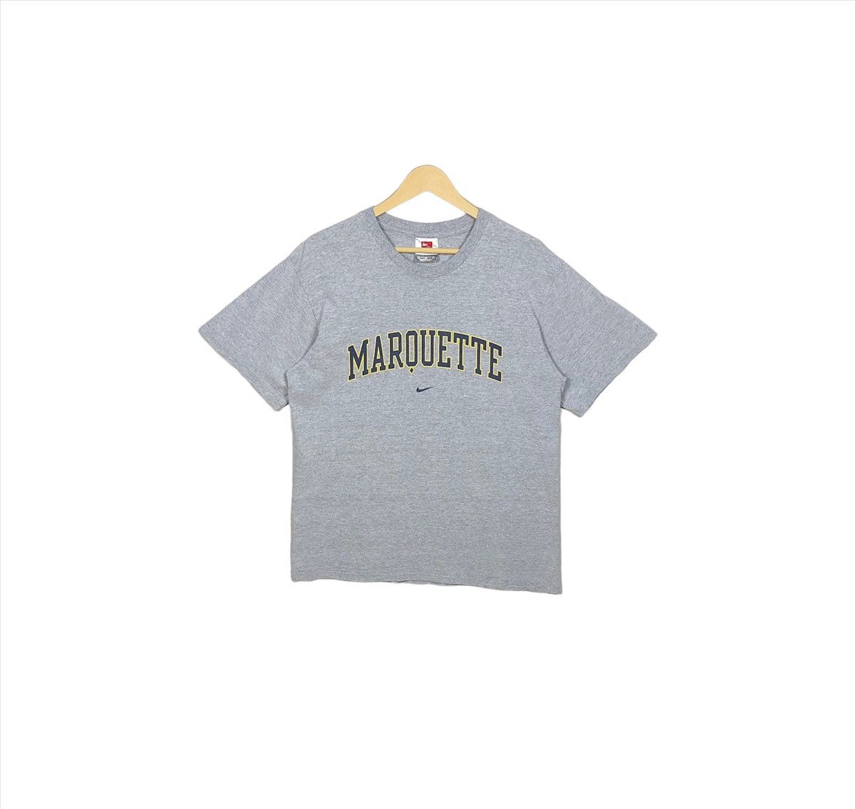 Nike Vintage Y2K Nike Marquette Grey Shirt Size US M / EU 48-50 / 2 - 1 Thumbnail