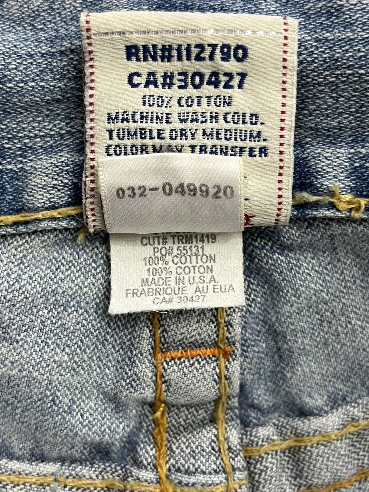 True Religion 💥FYE💥DISTRESSED FLARE🔥Vtg TRUE RELIGION JOEY Denim USA Size US 34 / EU 50 - 18 Thumbnail