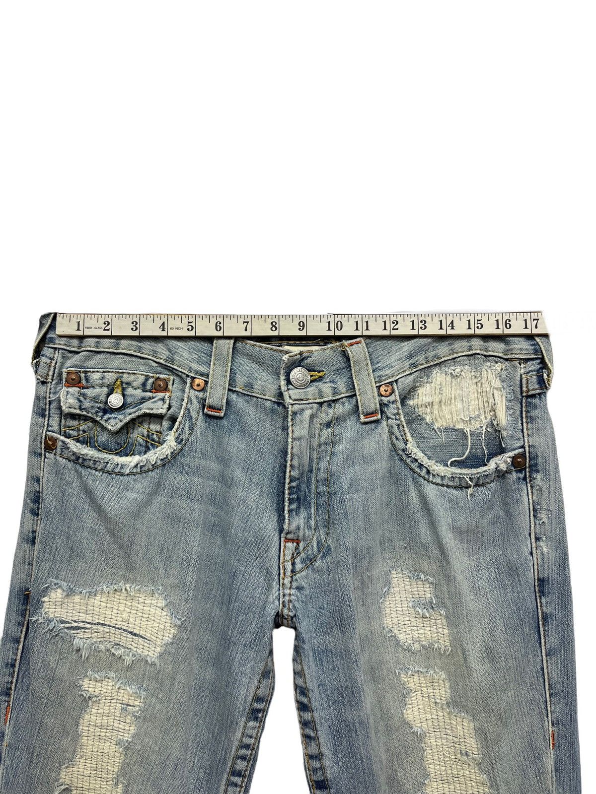True Religion 💥FYE💥DISTRESSED FLARE🔥Vtg TRUE RELIGION JOEY Denim USA Size US 34 / EU 50 - 19 Thumbnail