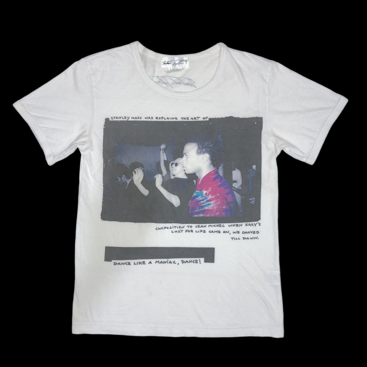 Jean-Michel Basquiat STANLEY MOSS JEAN MICHEL BASQUAIT BY NICHOLAS TAYLOR TSHIRT Size US S / EU 44-46 / 1 - 1 Thumbnail