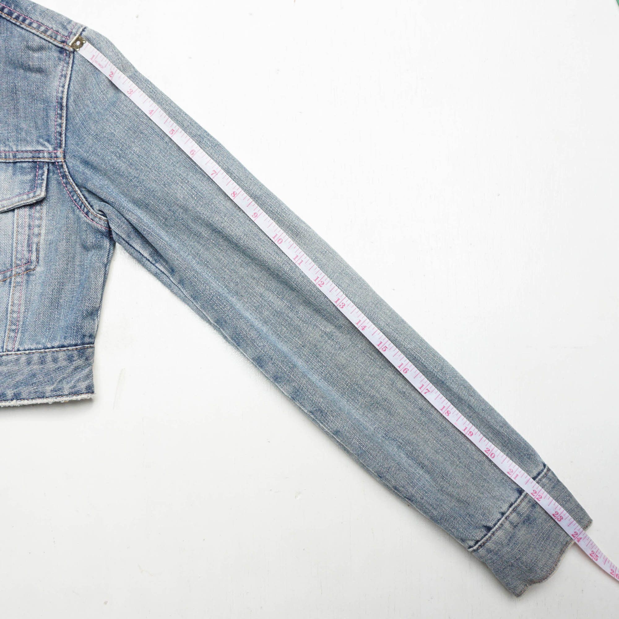Japanese Brand LIZ LISA Button Up Cropped Denim Jacket Size S / US 4 / IT 40 - 14 Thumbnail