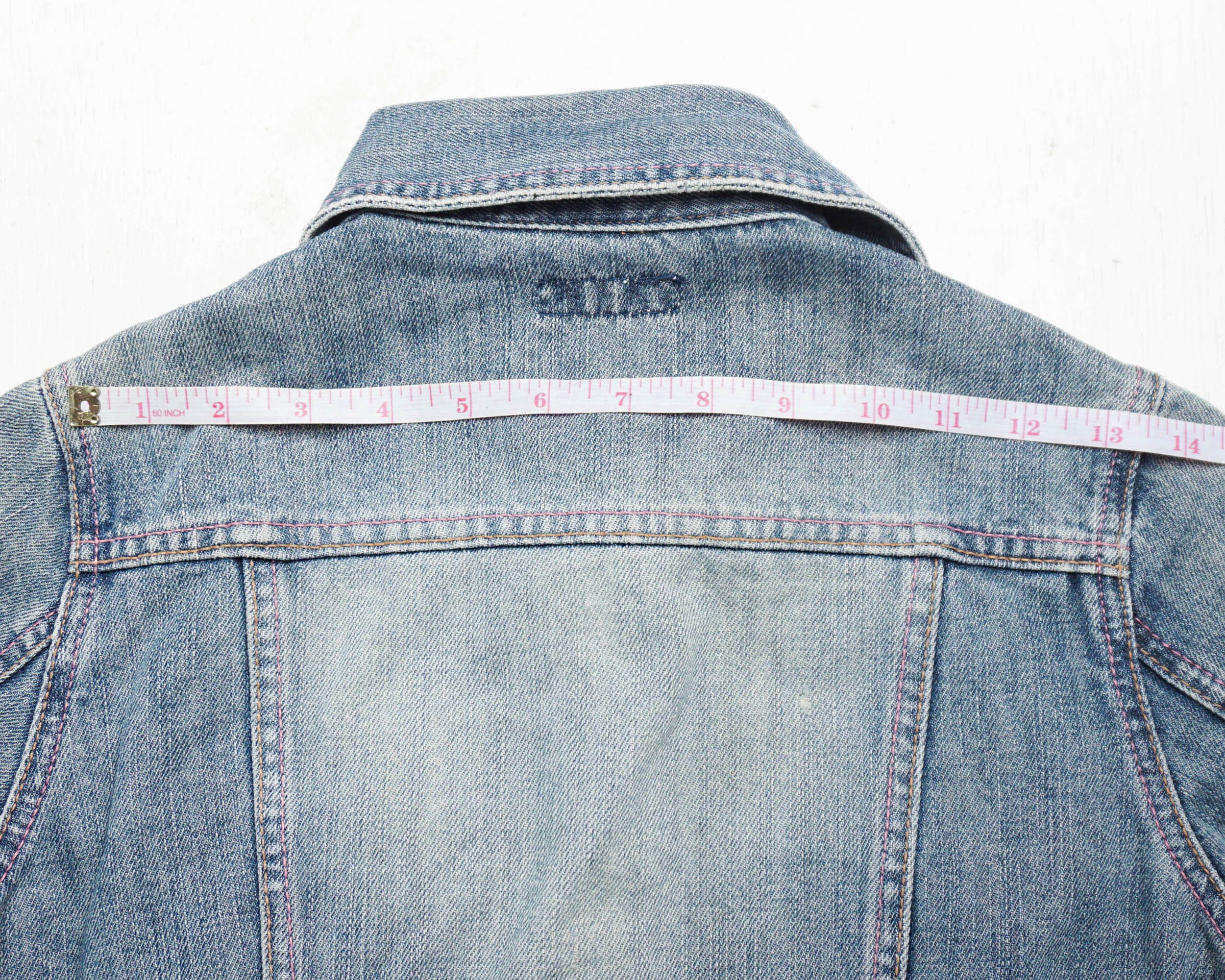 Japanese Brand LIZ LISA Button Up Cropped Denim Jacket Size S / US 4 / IT 40 - 13 Thumbnail