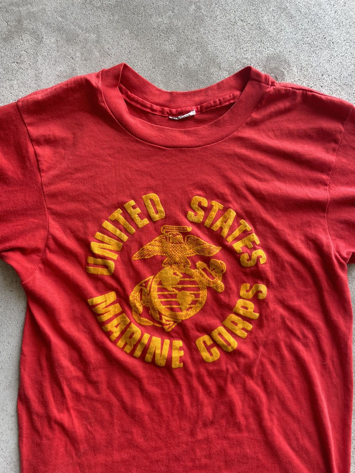 Vintage 70s United States marine corps t shirt