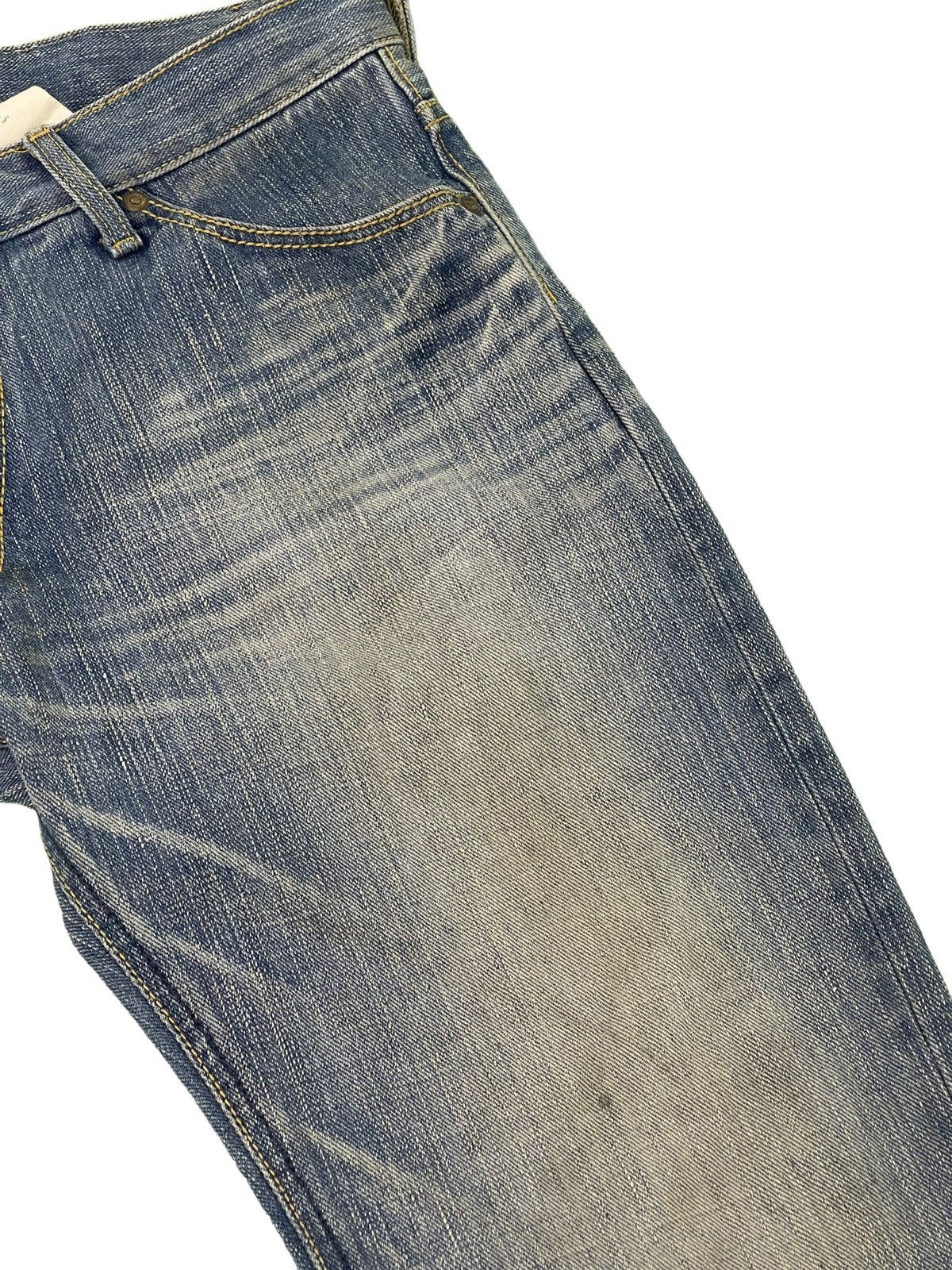 Japanese Brand Flare Jeans Lee Japan Faded Low Rise Boot Cut 4🟦4 Size US 30 / EU 46 - 8 Thumbnail