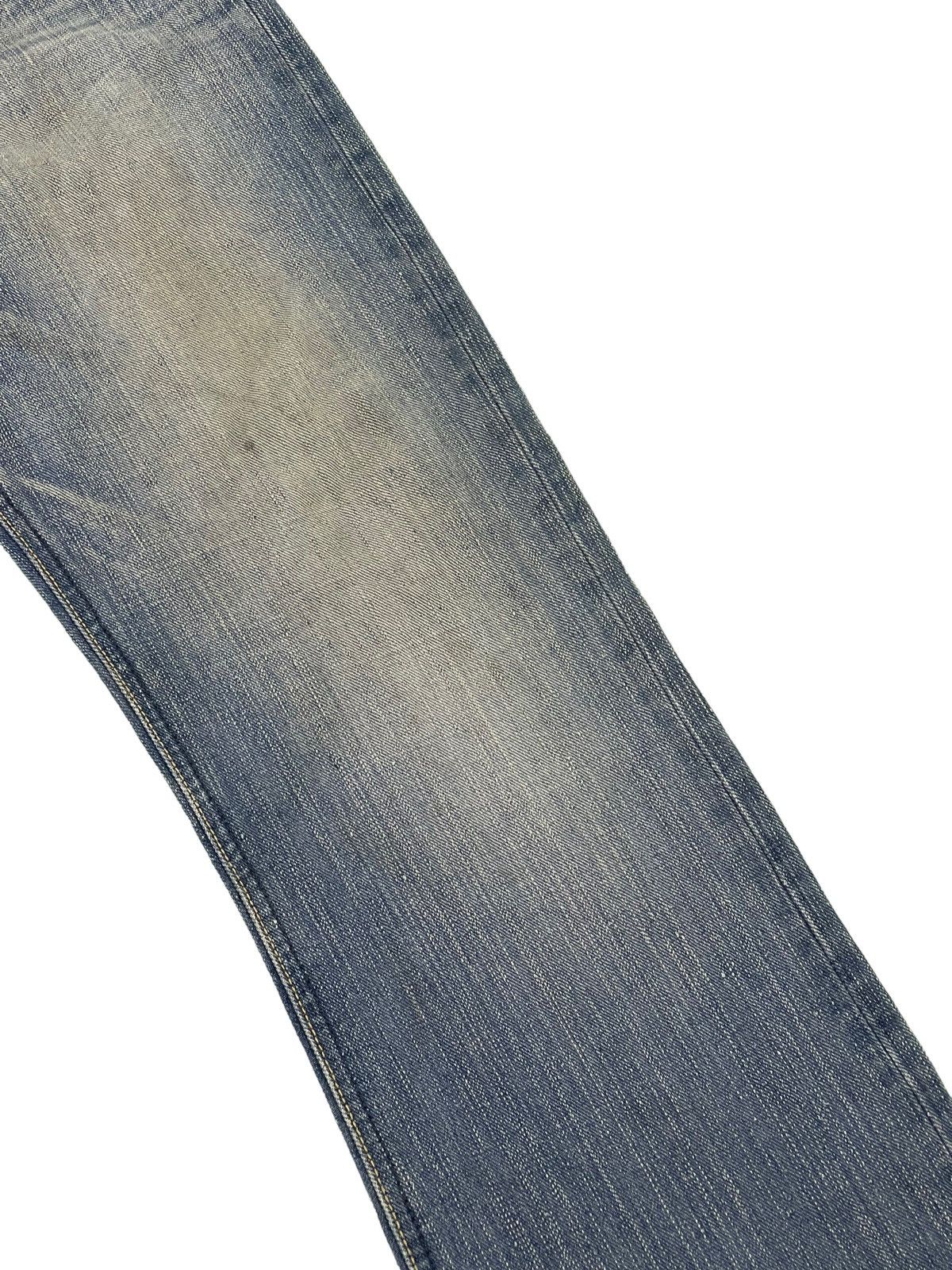 Japanese Brand Flare Jeans Lee Japan Faded Low Rise Boot Cut 4🟦4 Size US 30 / EU 46 - 7 Thumbnail