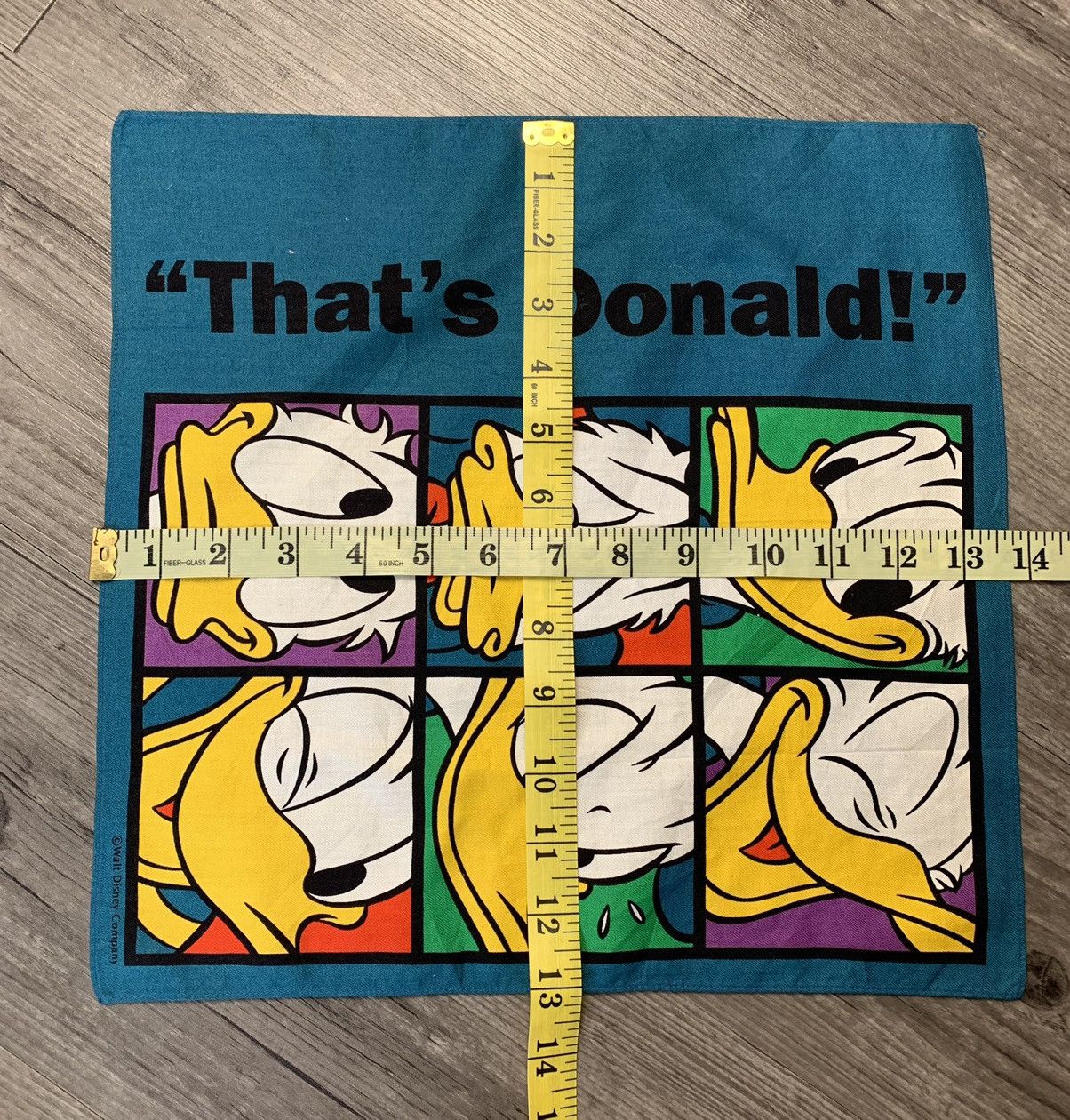 Disney Disney Donald Duck Handkerchief / Scarf / Bandana Size ONE SIZE - 4 Thumbnail