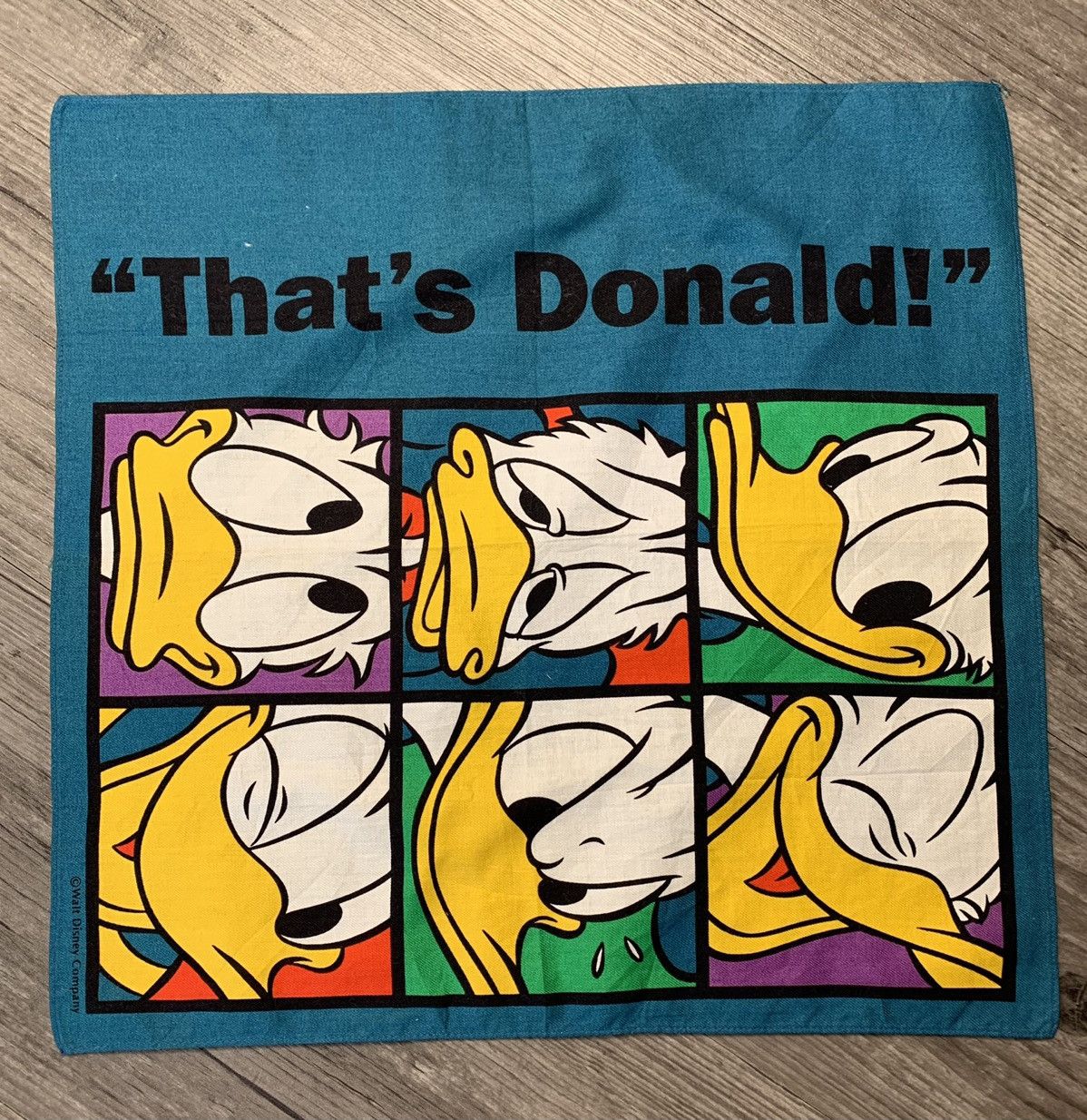 Disney Disney Donald Duck Handkerchief / Scarf / Bandana Size ONE SIZE - 1 Thumbnail