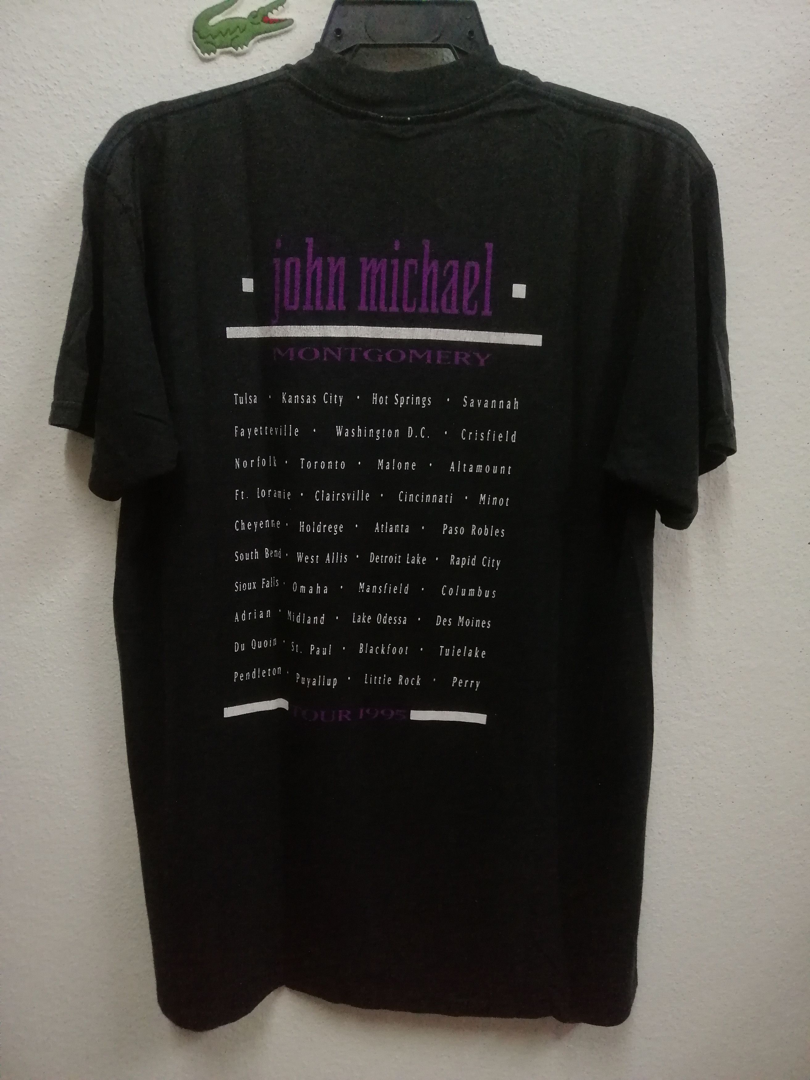 Band Tees × Vintage JOHN MICHAEL MONTGOMERY TOUR 1995 Size US L / EU 52-54 / 3 - 2 Thumbnail