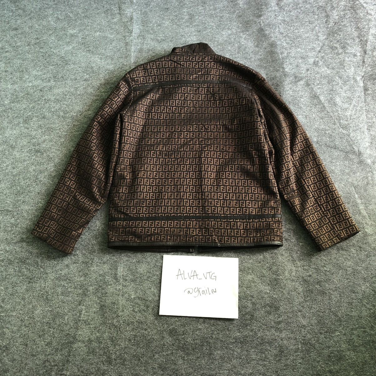 Fendi Authentics Vintage Luxury Jackets Fendi Monogram Women's Size L / US 10 / IT 46 - 2 Thumbnail