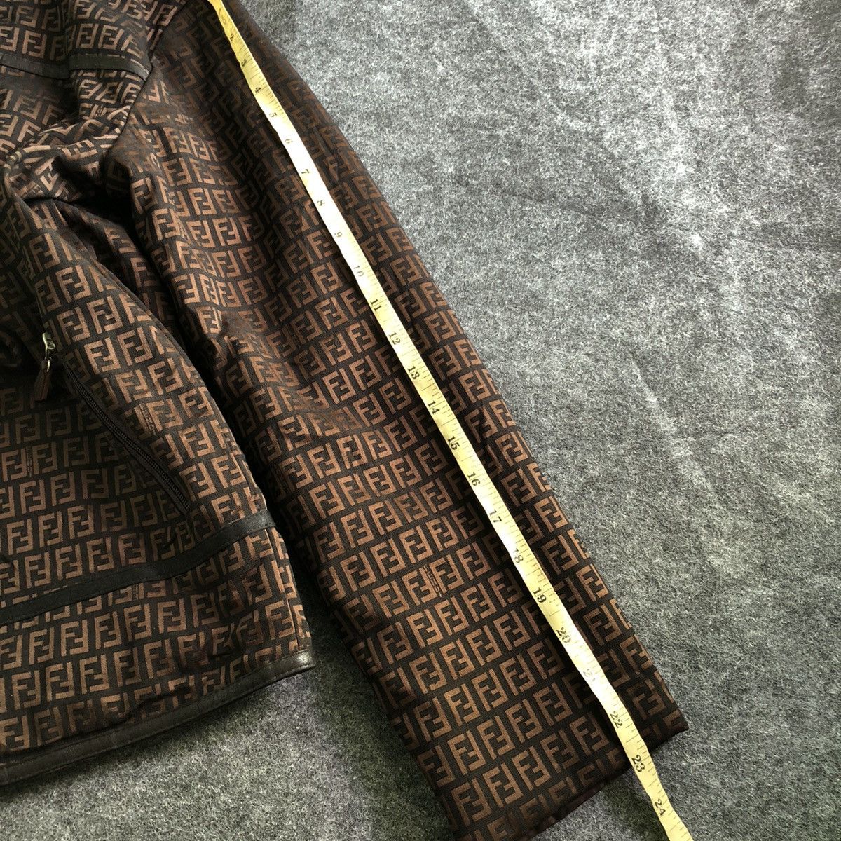 Fendi Authentics Vintage Luxury Jackets Fendi Monogram Women's Size L / US 10 / IT 46 - 15 Thumbnail