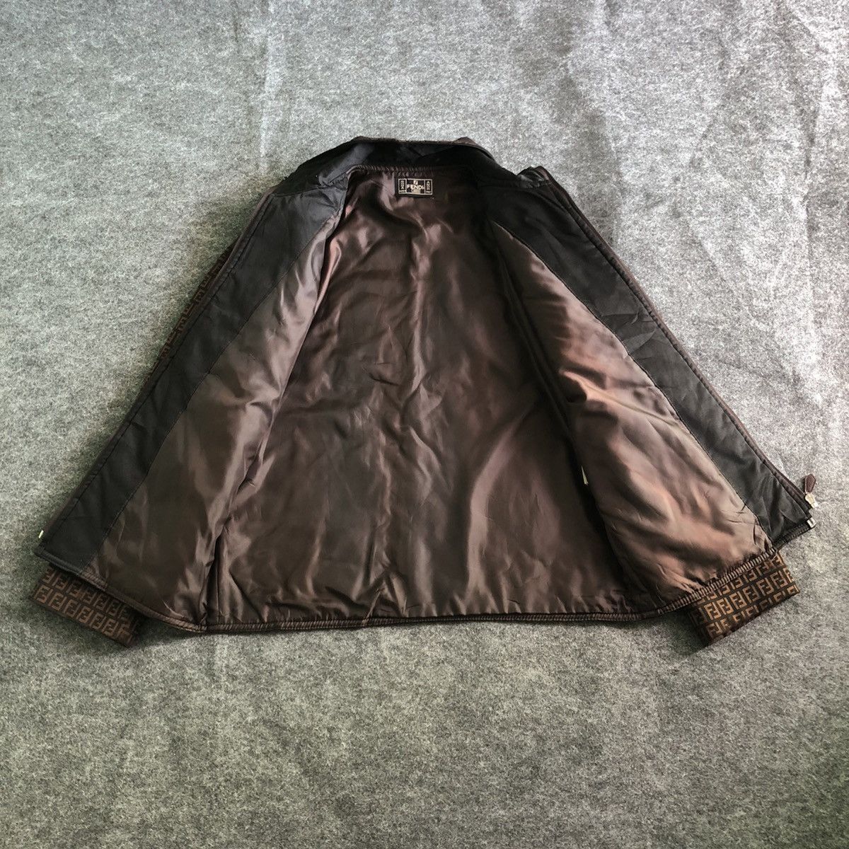 Fendi Authentics Vintage Luxury Jackets Fendi Monogram Women's Size L / US 10 / IT 46 - 3 Thumbnail