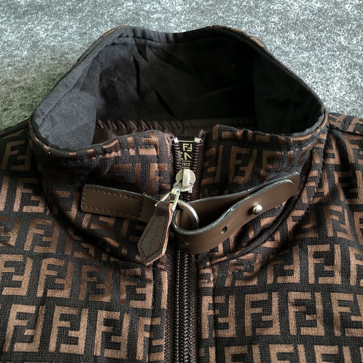 Fendi Authentics Vintage Luxury Jackets Fendi Monogram Women's Size L / US 10 / IT 46 - 5 Thumbnail