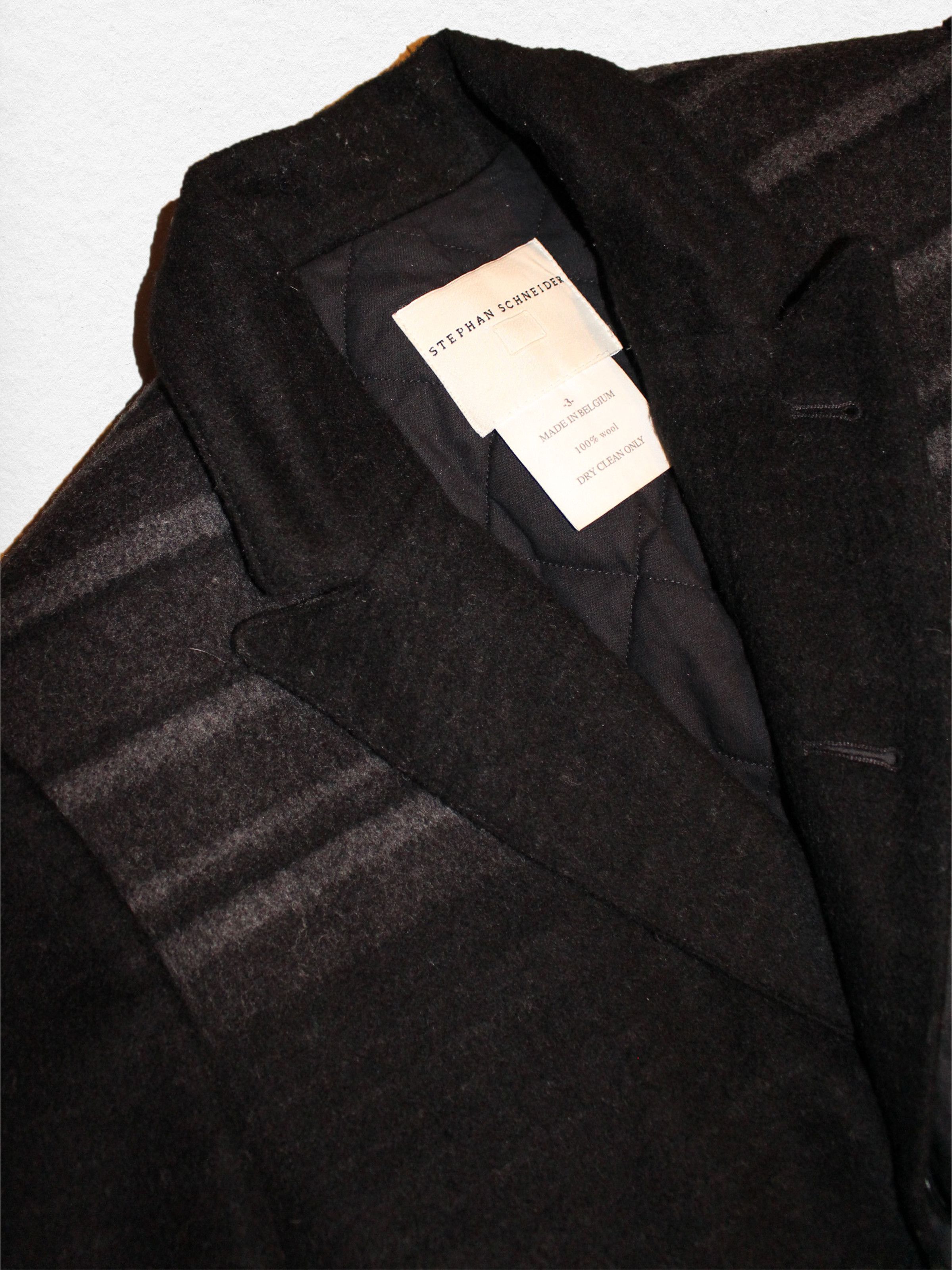 Stephan Schneider black wool coat Size US S / EU 44-46 / 1 - 2 Thumbnail