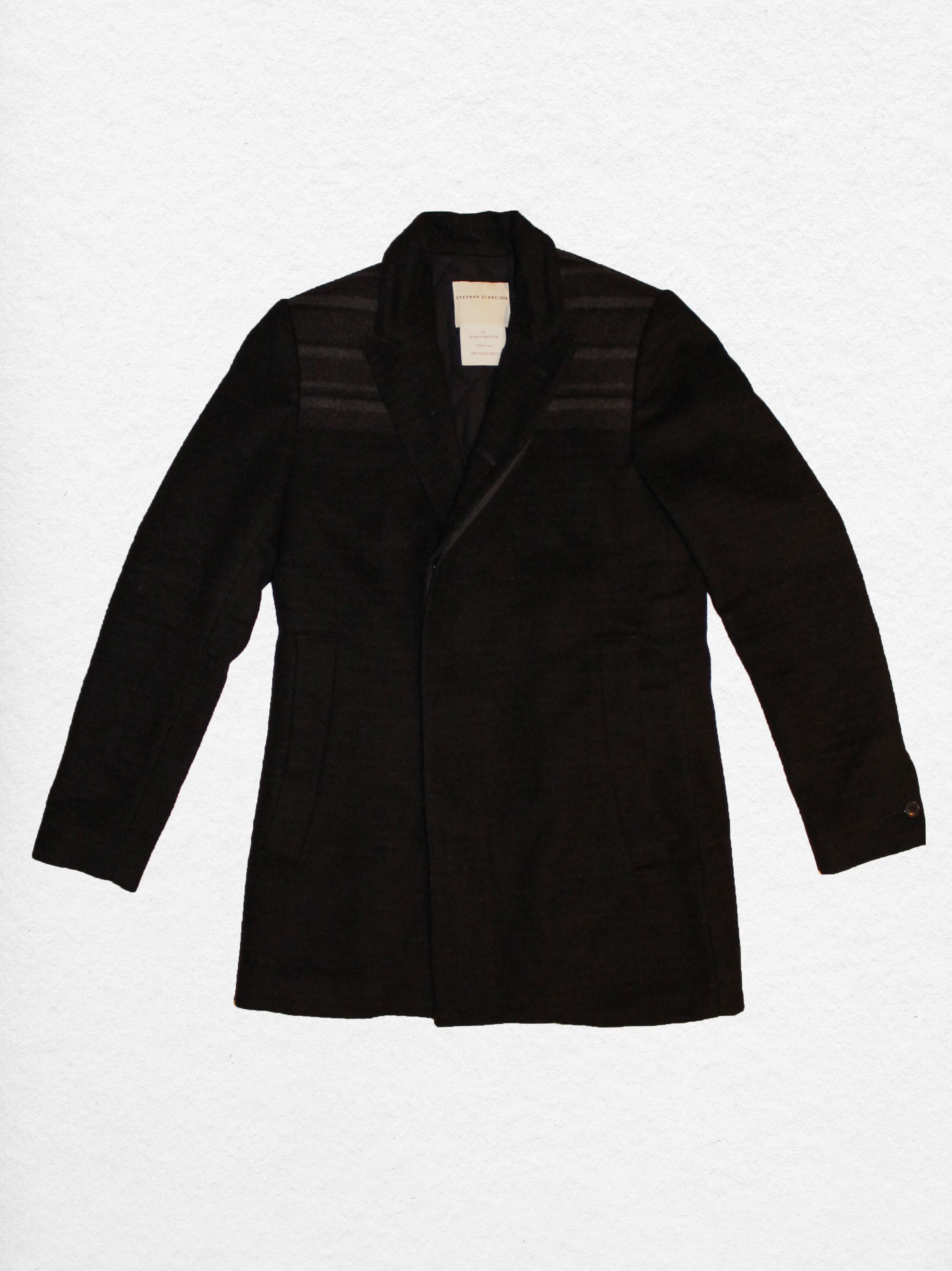 Stephan Schneider black wool coat Size US S / EU 44-46 / 1 - 3 Thumbnail