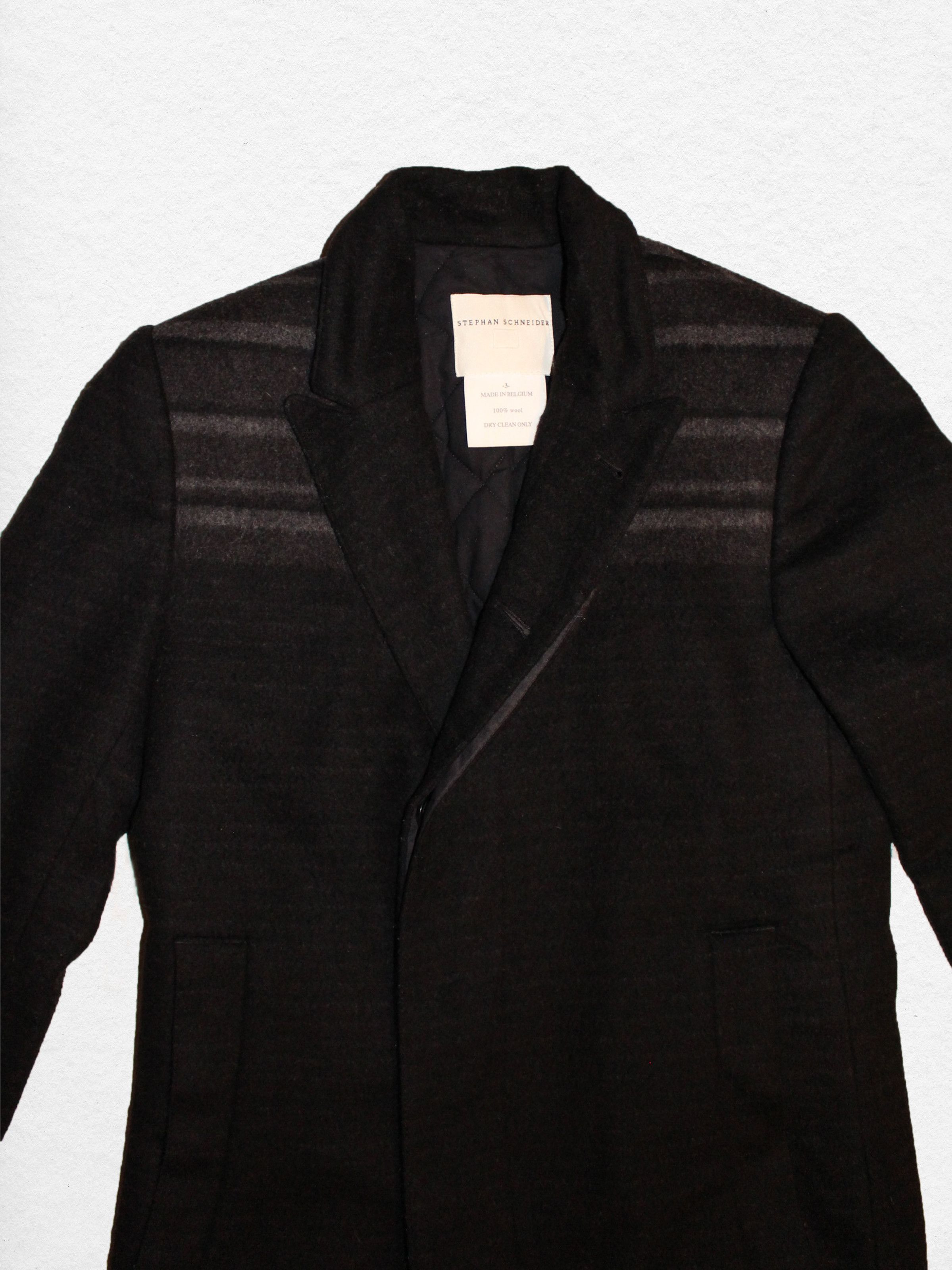 Stephan Schneider black wool coat Size US S / EU 44-46 / 1 - 1 Thumbnail