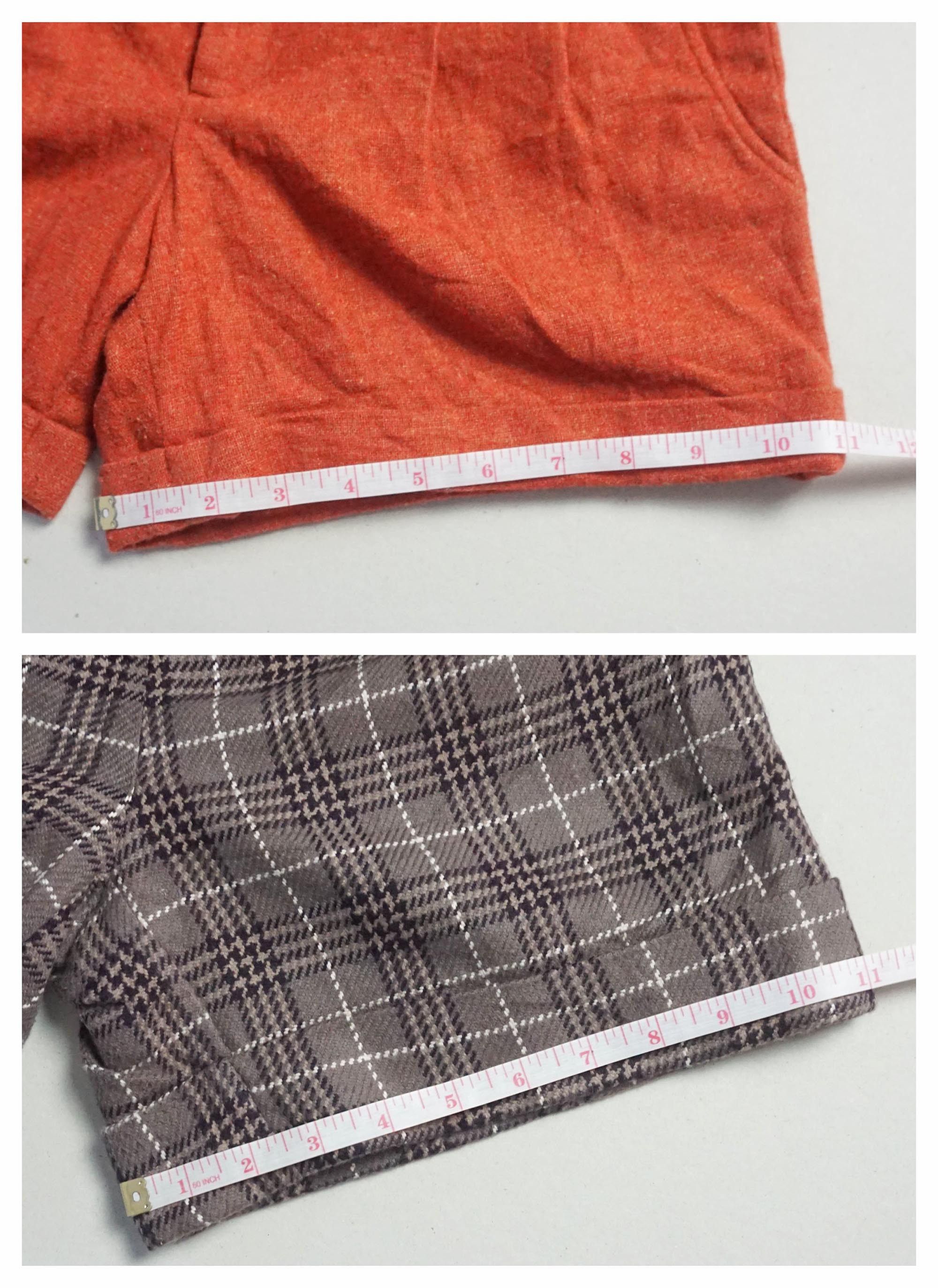 Gap GAP Shorts combo - Orange & Plaid Size 29" - 9 Thumbnail