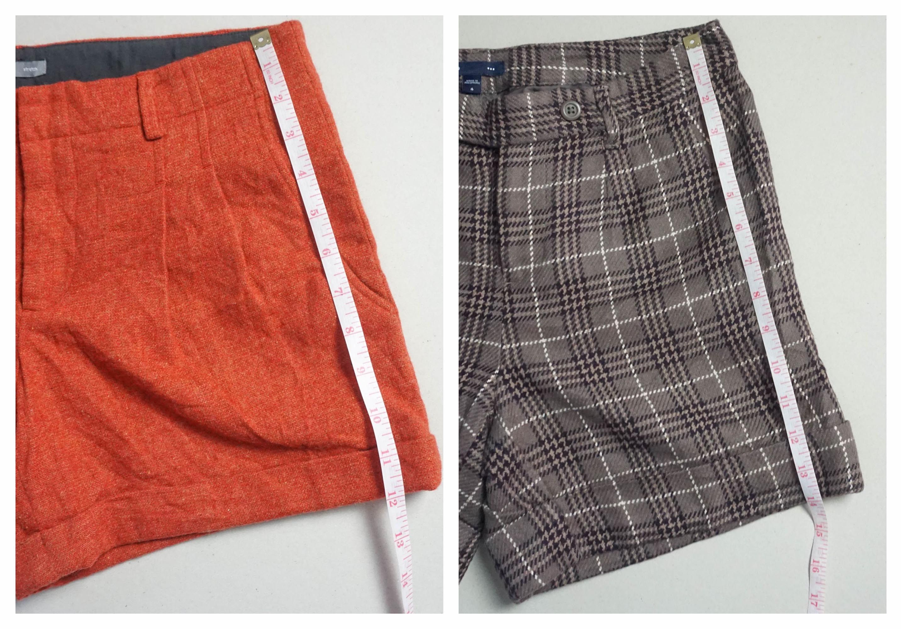 Gap GAP Shorts combo - Orange & Plaid Size 29" - 12 Thumbnail