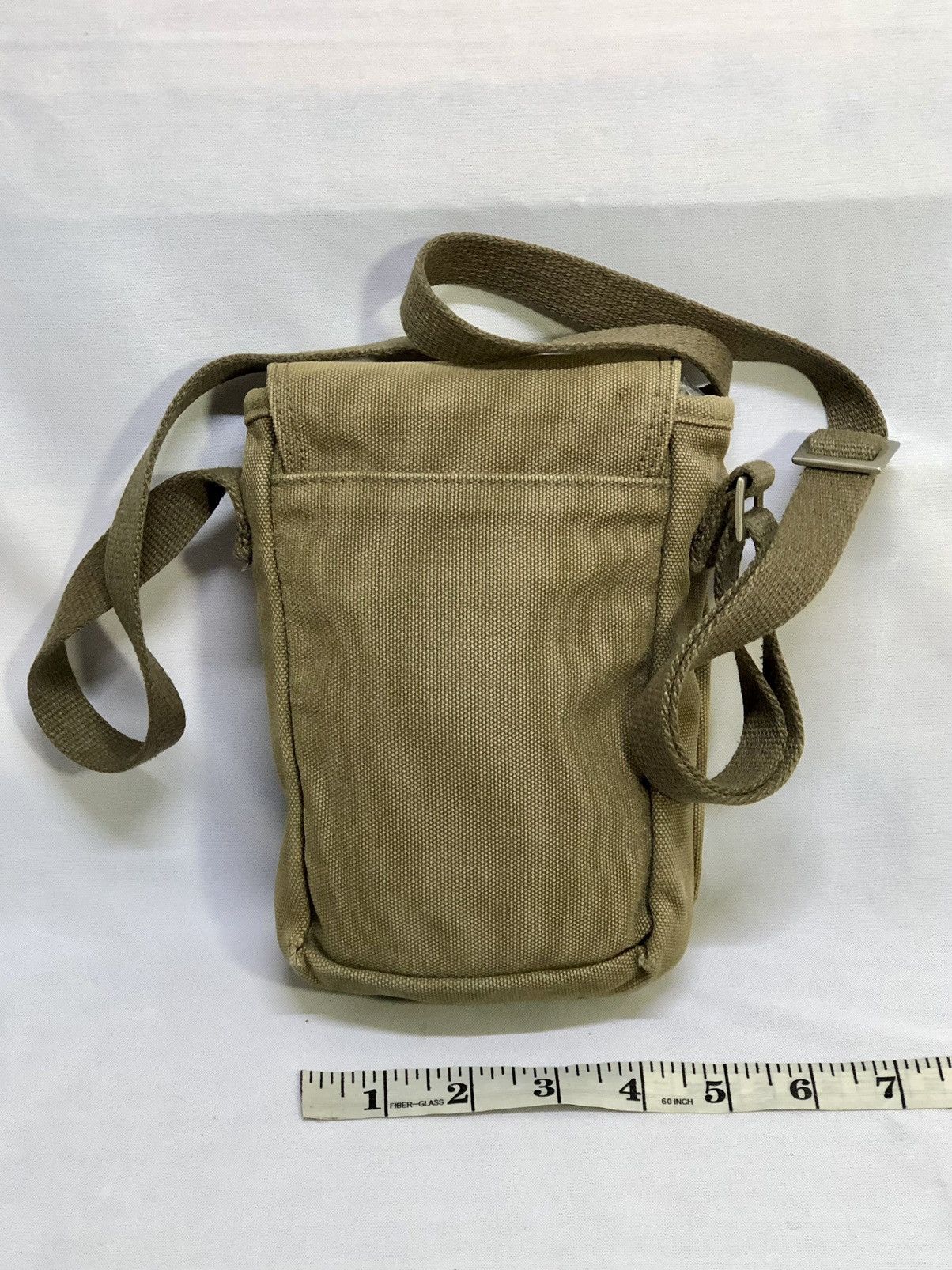 Uniqlo Uniqlo fabric cotton sling bag army green Size ONE SIZE - 4 Thumbnail