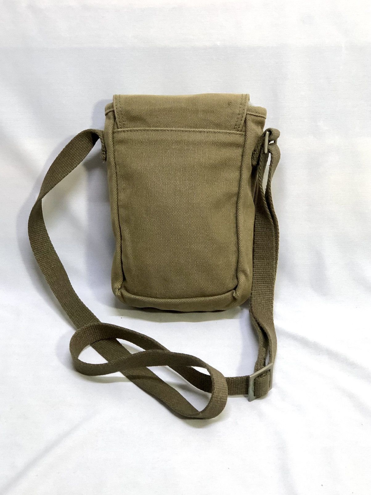 Uniqlo Uniqlo fabric cotton sling bag army green Size ONE SIZE - 3 Thumbnail