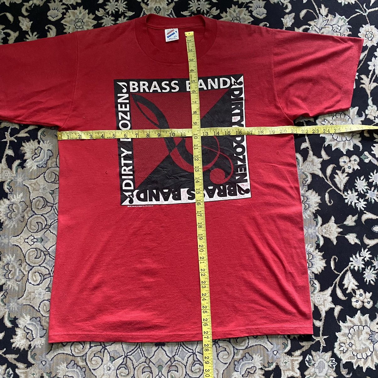 Band Tees Vintage Dirty Dozen Brass Band Shirt 1991 Size US L / EU 52-54 / 3 - 14 Thumbnail