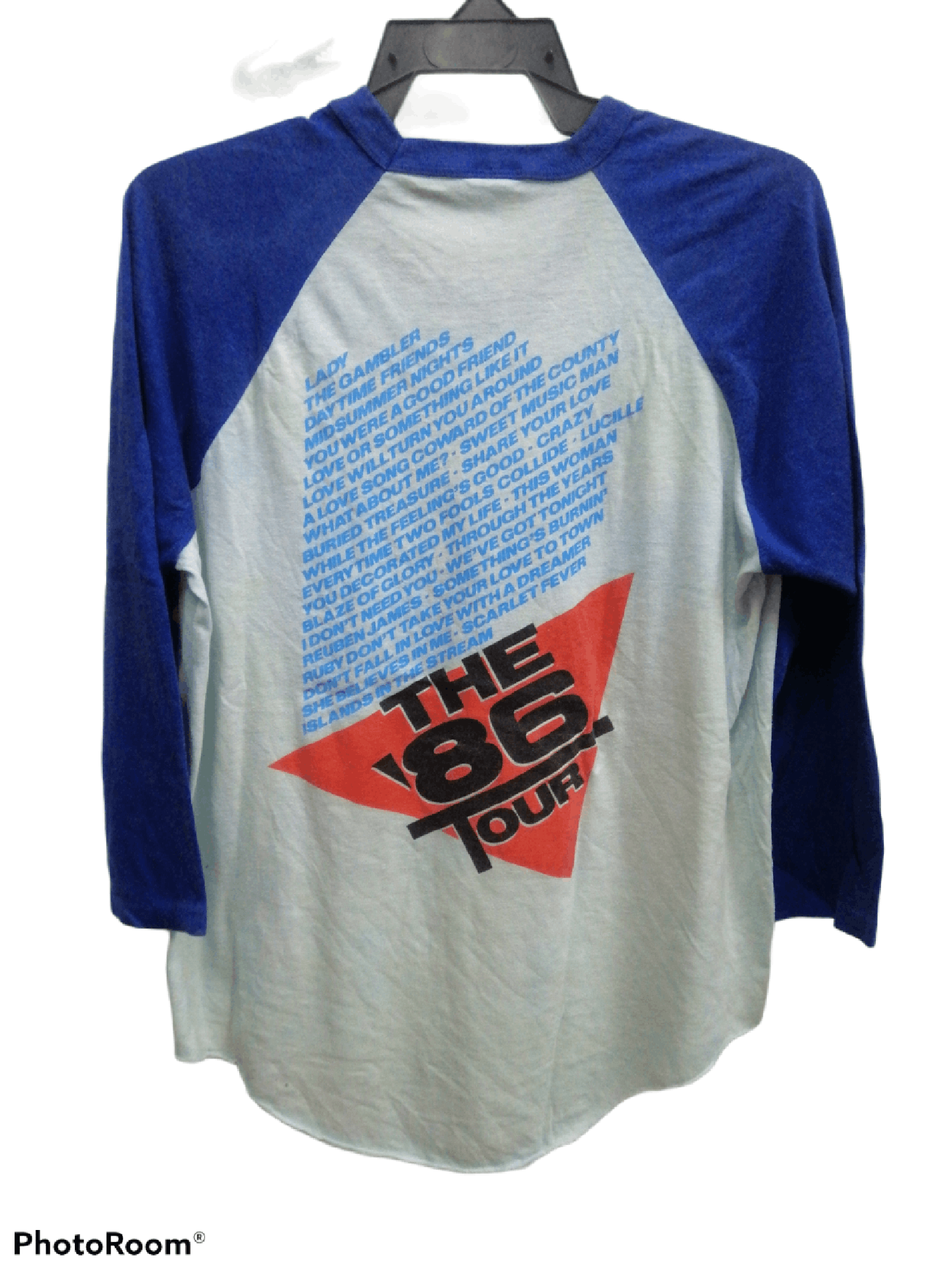 Band Tees KENNY ROGERS TOUR 86 Size US XL / EU 56 / 4 - 2 Thumbnail