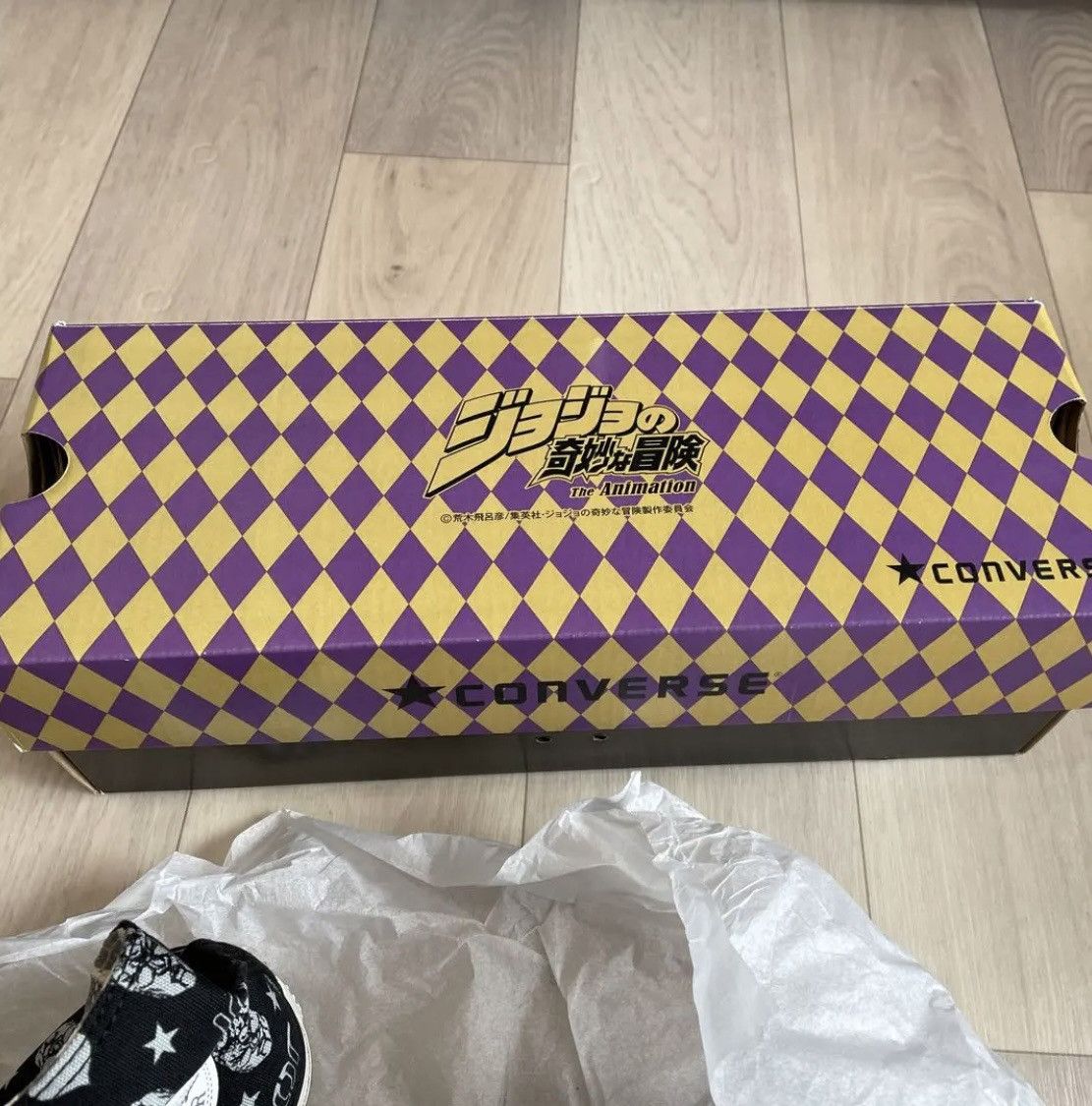 Jojo’s bizarre adventure CONVERSE stone mask Sneakers US9
