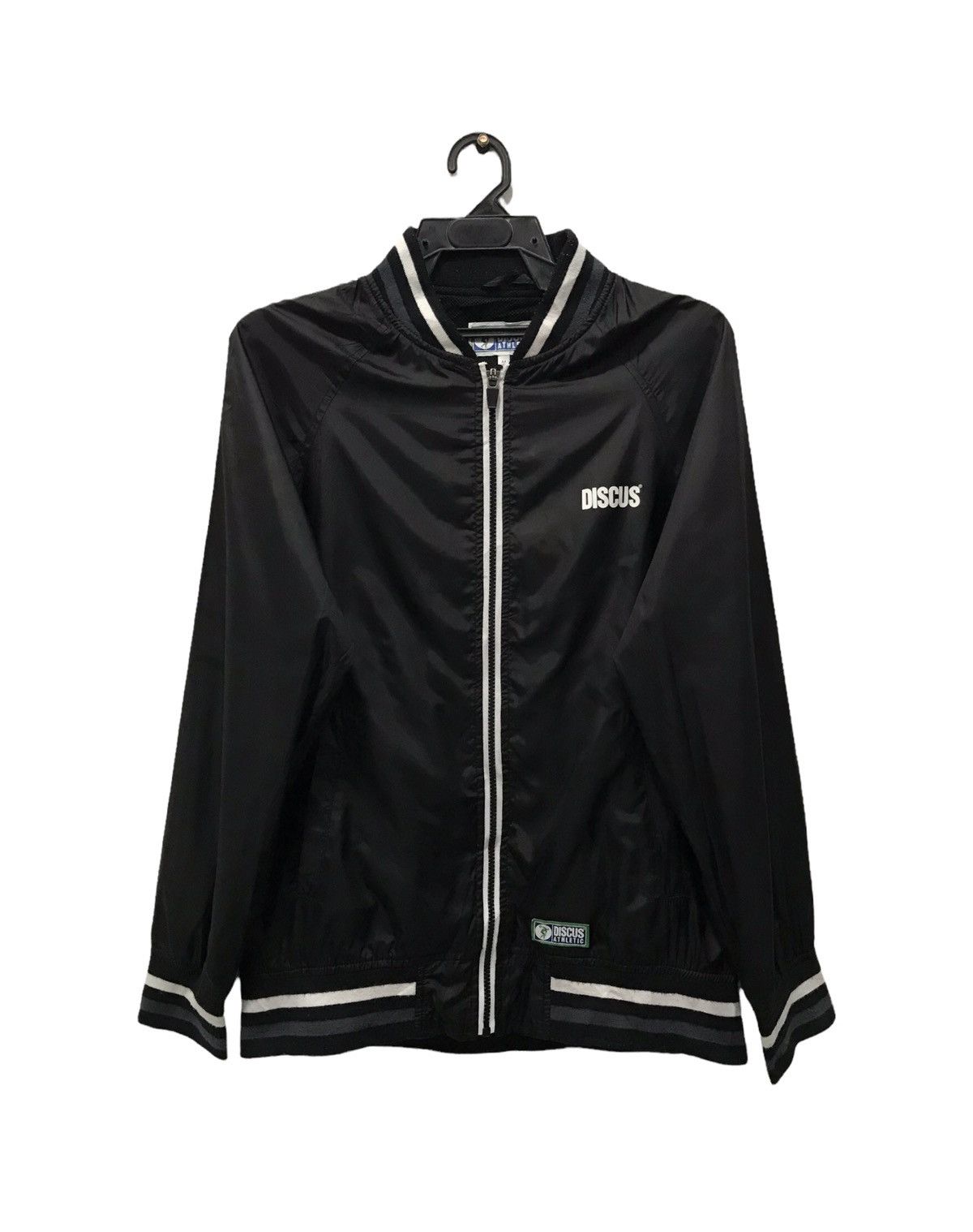 image of Designer Discus Athletic Jacket in Black, Men's (Size Medium)
