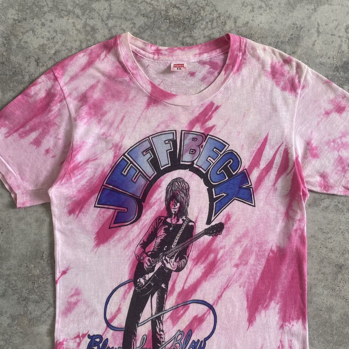 Band Tees Vintage 70’s Jeff Beck Jazz Blues Rock Promo Album T-Shirt Size US S / EU 44-46 / 1 - 2 Thumbnail