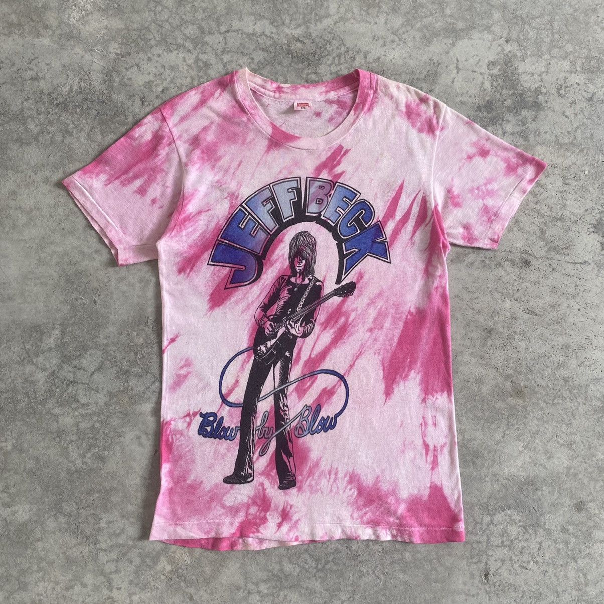 Band Tees Vintage 70’s Jeff Beck Jazz Blues Rock Promo Album T-Shirt Size US S / EU 44-46 / 1 - 1 Thumbnail