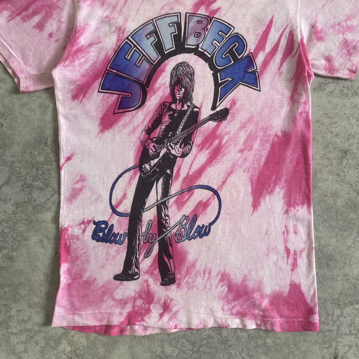 Band Tees Vintage 70’s Jeff Beck Jazz Blues Rock Promo Album T-Shirt Size US S / EU 44-46 / 1 - 4 Thumbnail