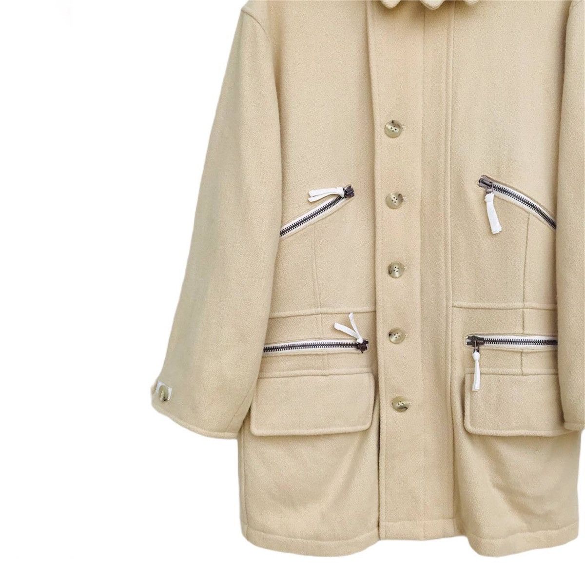 Sonia Rykiel Rykiel homme 6 pocket wool mid jacket Size US L / EU 52-54 / 3 - 2 Thumbnail
