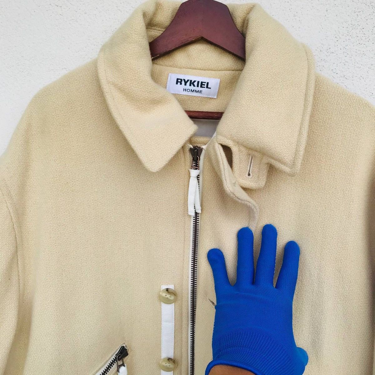 Sonia Rykiel Rykiel homme 6 pocket wool mid jacket Size US L / EU 52-54 / 3 - 10 Thumbnail