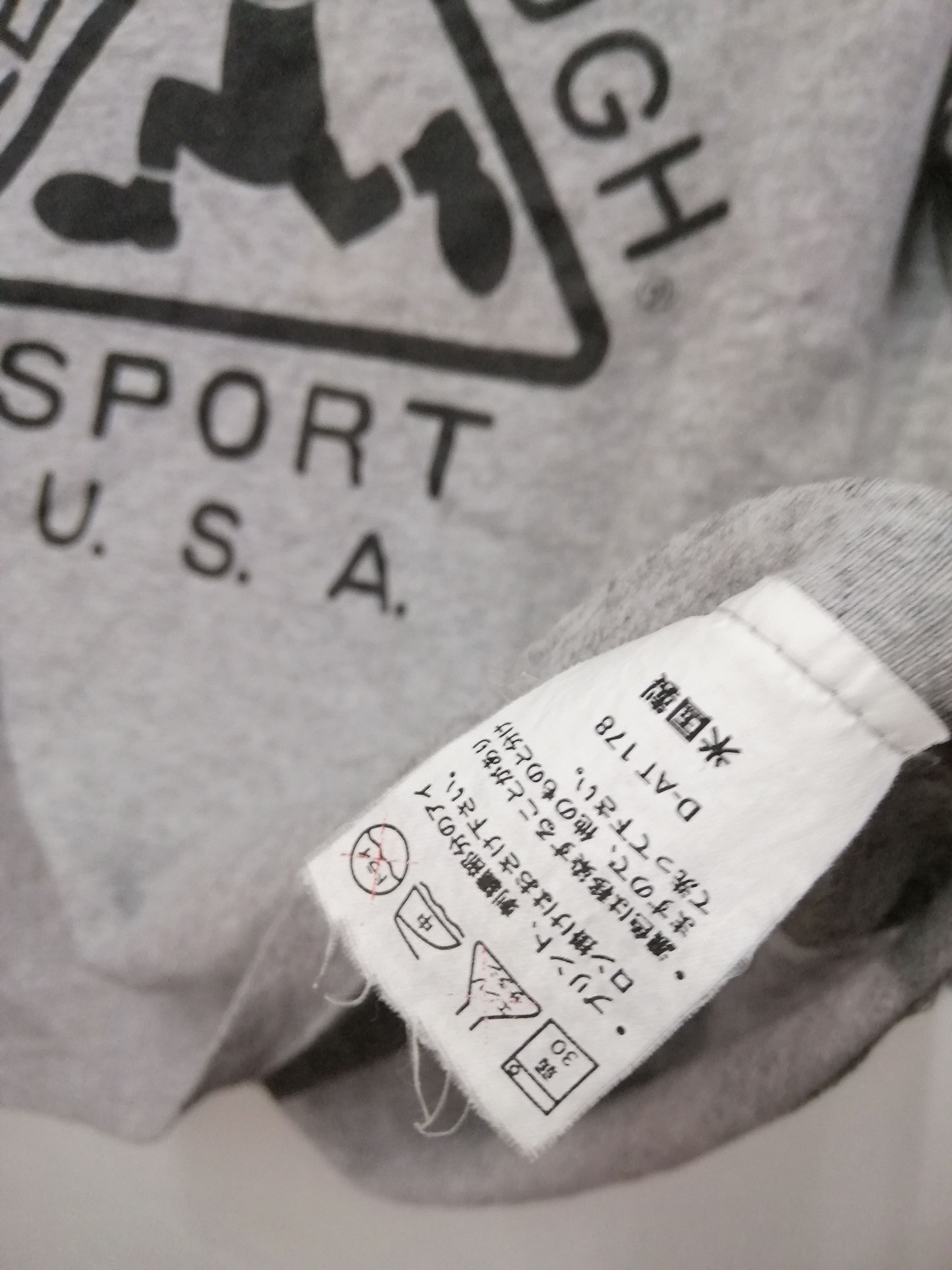 Japanese Brand × Vintage PLENTY TOUGH SPORT U. S. A RINGER SHIRT Size US M / EU 48-50 / 2 - 6 Thumbnail