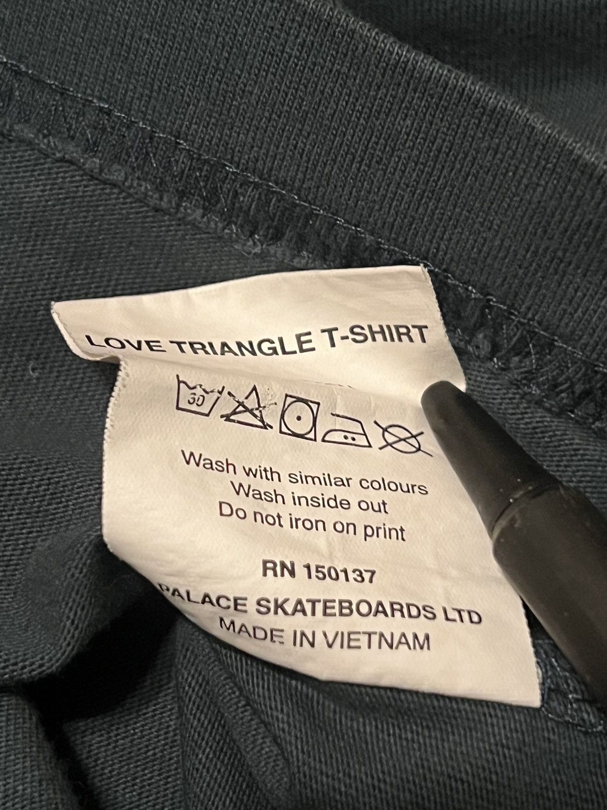 Palace Palace Love Triangle T-Shirt | Grailed