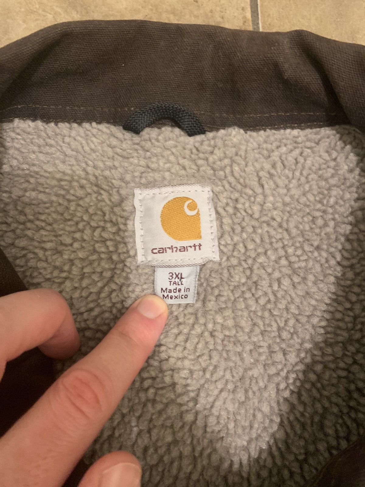 Carhartt Carhartt 3XL Moss Green Ridge Coat Sherpa Lined Size US XXL / EU 58 / 5 - 4 Thumbnail