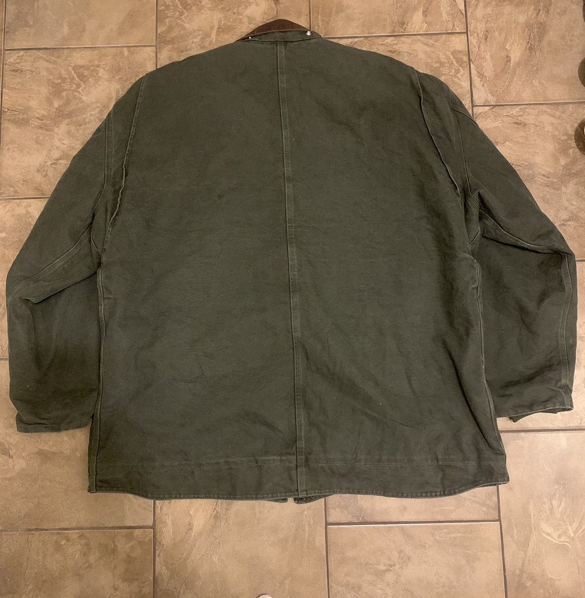 Carhartt Carhartt 3XL Moss Green Ridge Coat Sherpa Lined Size US XXL / EU 58 / 5 - 2 Thumbnail