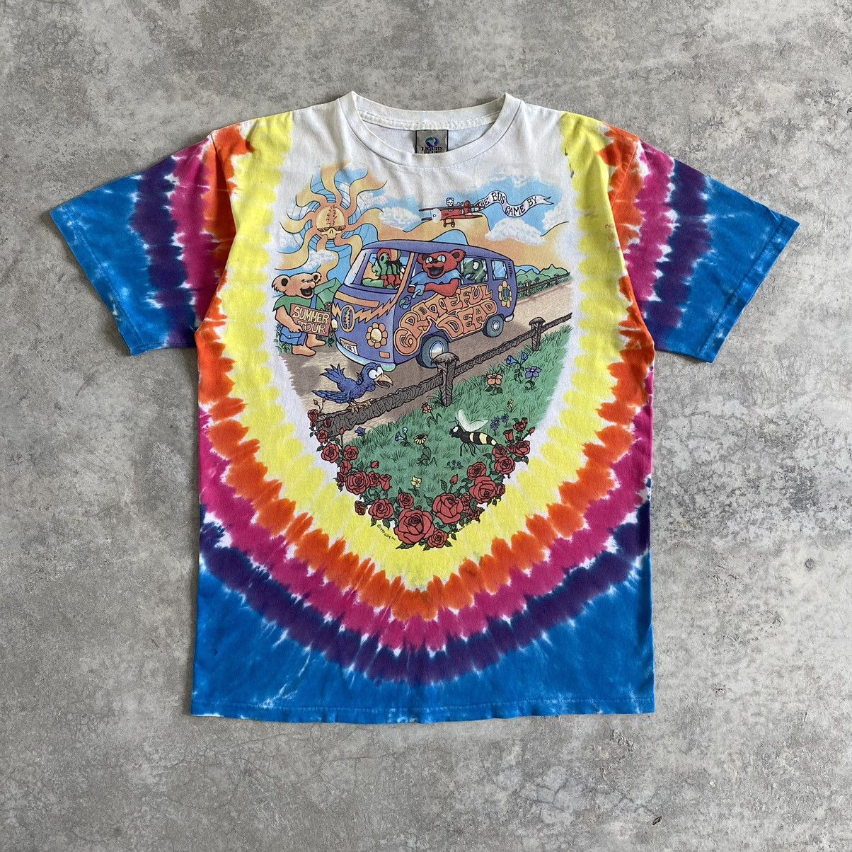Band Tees Vintage 1994 Grateful Dead Tie Dye Band T-shirt Size US L / EU 52-54 / 3 - 1 Thumbnail