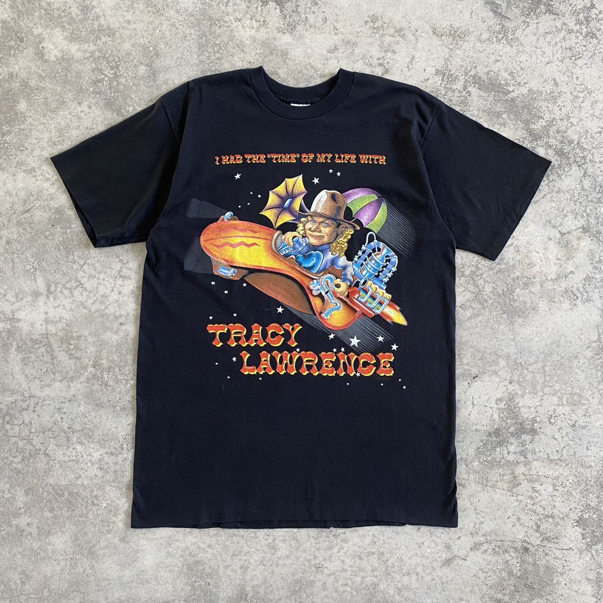 Band Tees Vintage 90’s Tracy Lawrence Country Rock Promo Tour T-shirt Size US XL / EU 56 / 4 - 1 Thumbnail