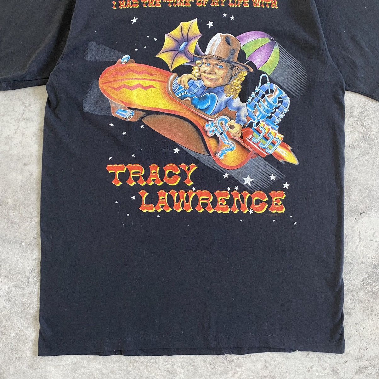 Band Tees Vintage 90’s Tracy Lawrence Country Rock Promo Tour T-shirt Size US XL / EU 56 / 4 - 4 Thumbnail