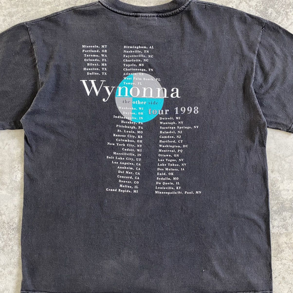 Band Tees Vintage 1998 Wynonna Faded Blues Country Pop Promo T-shirt Size US L / EU 52-54 / 3 - 14 Thumbnail