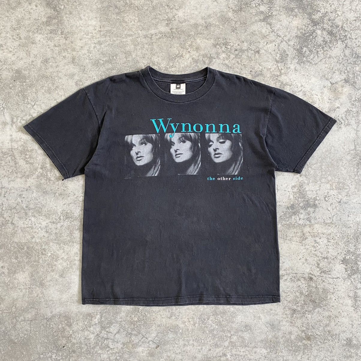 Band Tees Vintage 1998 Wynonna Faded Blues Country Pop Promo T-shirt Size US L / EU 52-54 / 3 - 3 Thumbnail