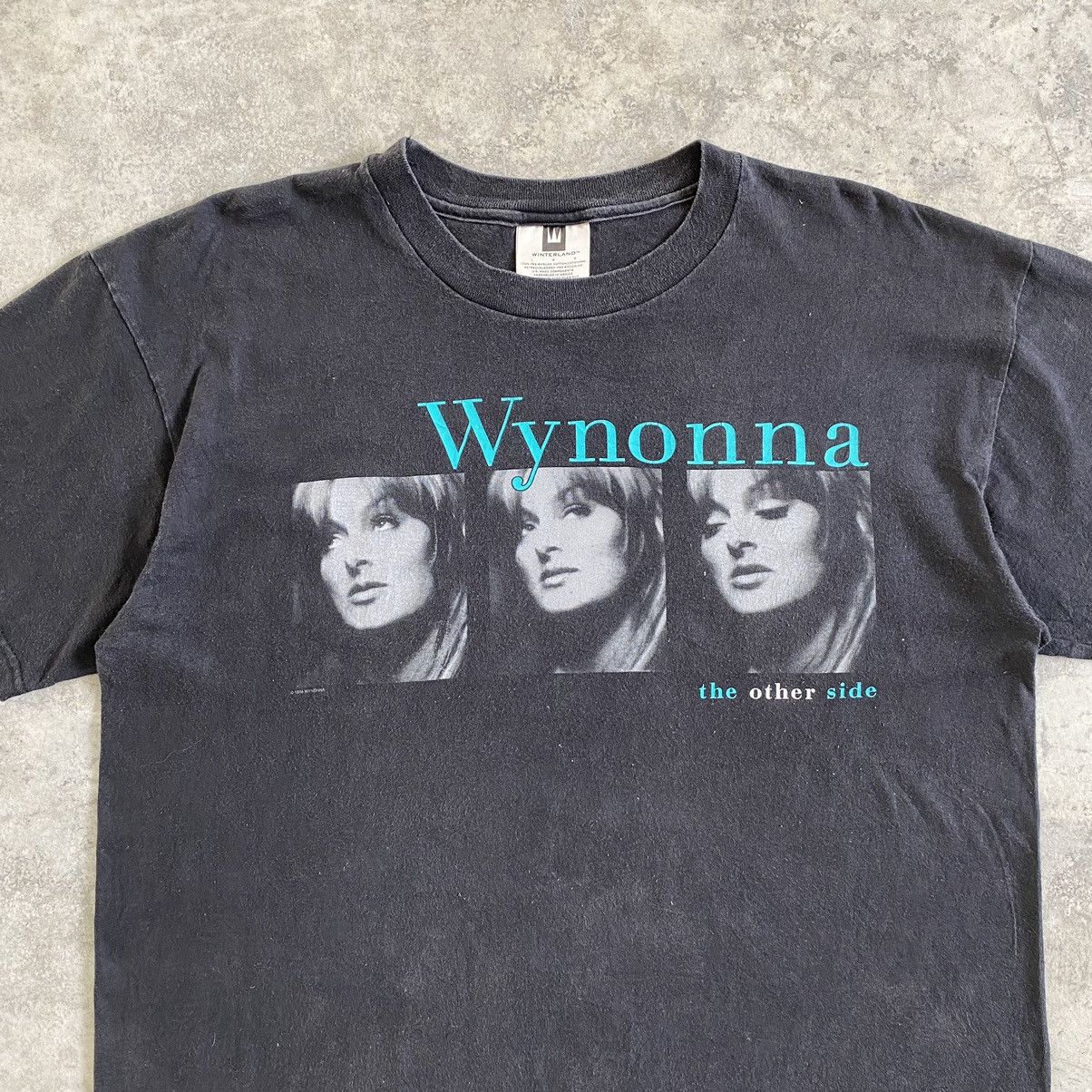 Band Tees Vintage 1998 Wynonna Faded Blues Country Pop Promo T-shirt Size US L / EU 52-54 / 3 - 2 Thumbnail