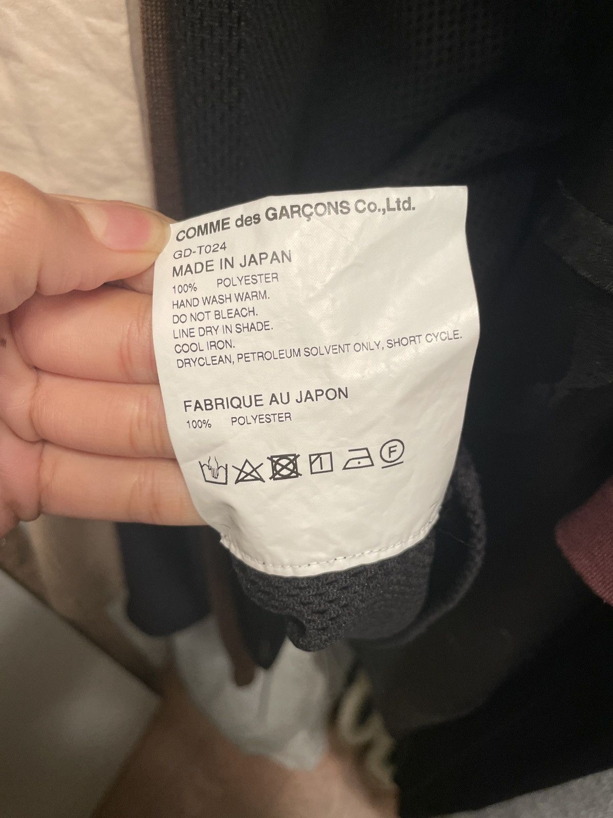 Comme des Garcons 2019 Comme des Garcons sheer fishnet long sleeve top Size S / US 4 / IT 40 - 5 Thumbnail
