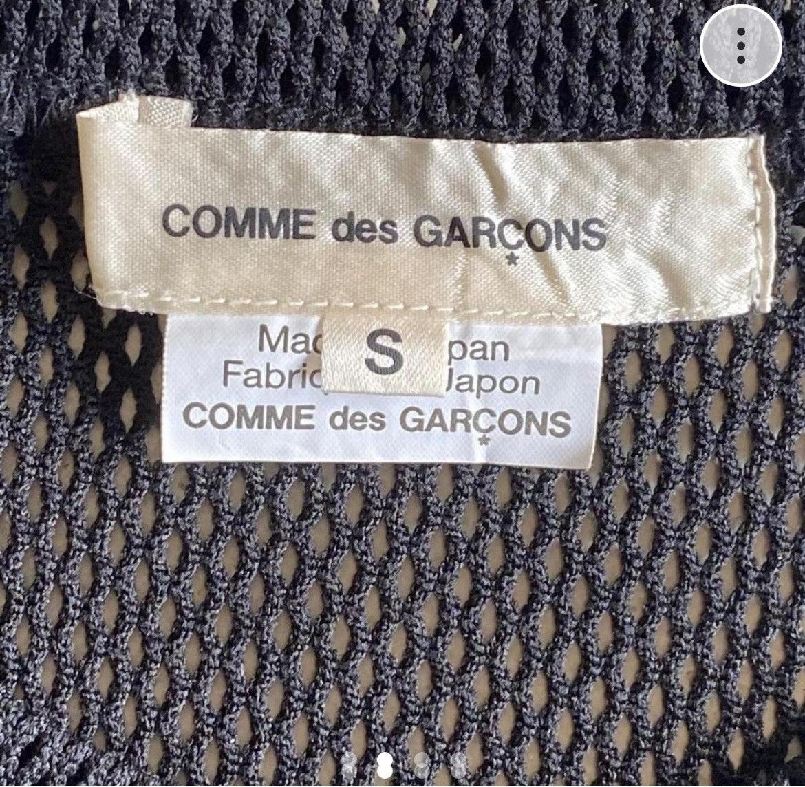 Comme des Garcons 2019 Comme des Garcons sheer fishnet long sleeve top Size S / US 4 / IT 40 - 3 Thumbnail