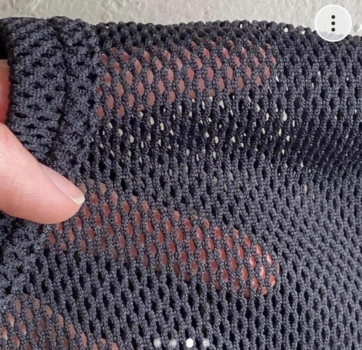 Comme des Garcons 2019 Comme des Garcons sheer fishnet long sleeve top Size S / US 4 / IT 40 - 2 Thumbnail