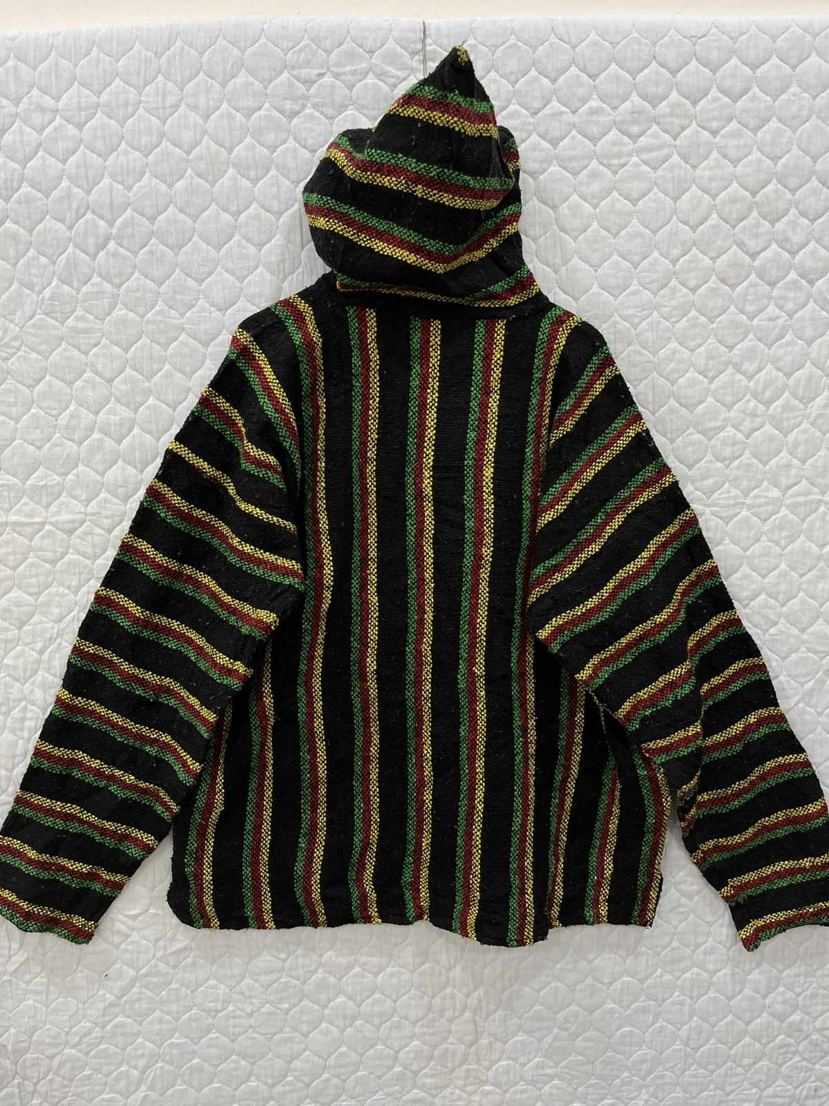 Vintage I. AGUSTIN DE LA CRUZ KNITWEAR RASTAFARIAN Size US XL / EU 56 / 4 - 4 Thumbnail