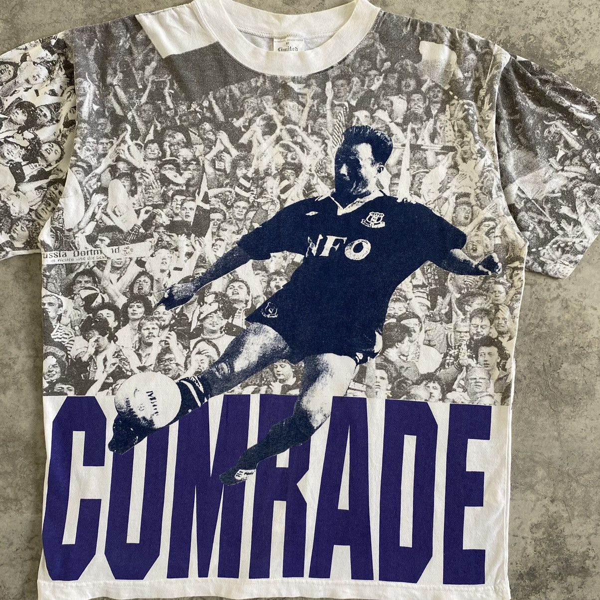 Vintage Vintage Borussia Dortmund Comrade Over Print T-shirt Size US XL / EU 56 / 4 - 5 Thumbnail