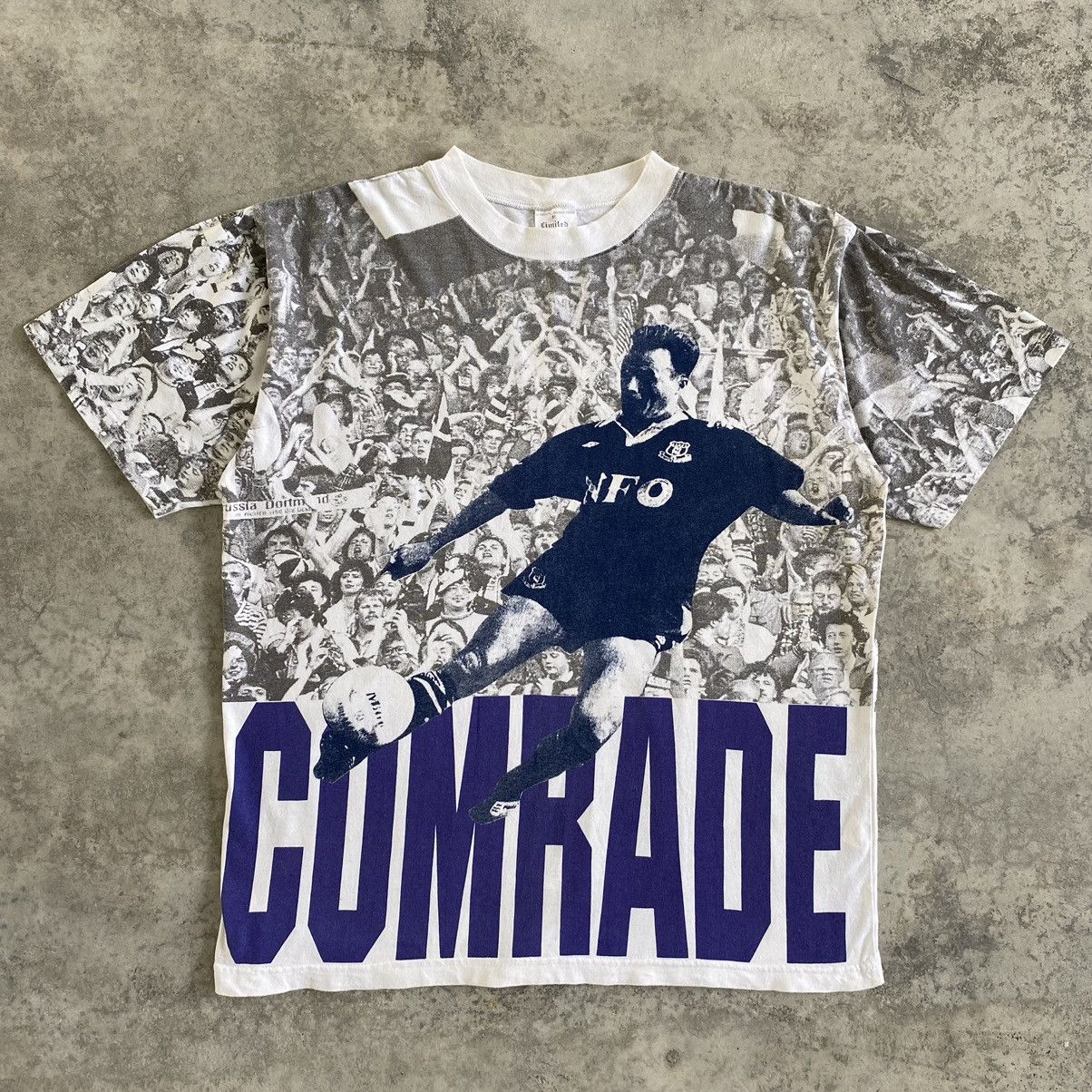 Vintage Vintage Borussia Dortmund Comrade Over Print T-shirt Size US XL / EU 56 / 4 - 2 Thumbnail
