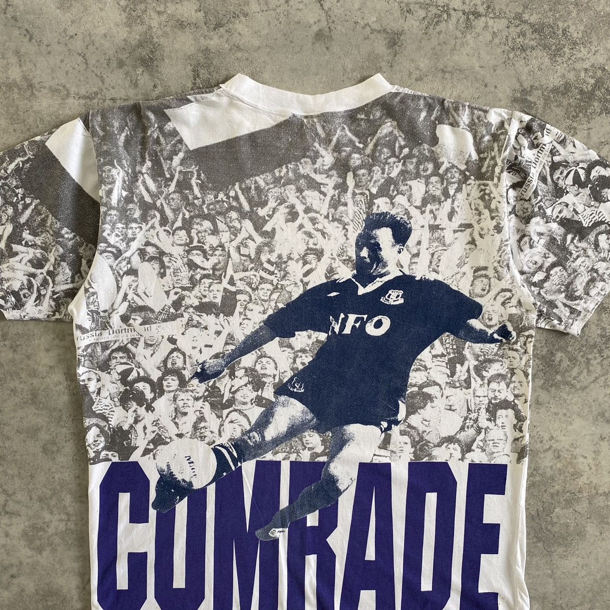 Vintage Vintage Borussia Dortmund Comrade Over Print T-shirt Size US XL / EU 56 / 4 - 11 Thumbnail